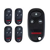 Lots of 5 Remote Car Key Fob Replacement for Honda A269ZUA101 fits 2003 2004 2005 2006 2007 Pilot